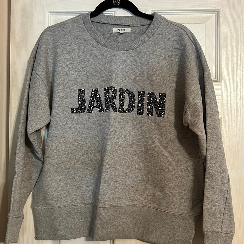 Garden sweatshirt from Madewell in size medium.
